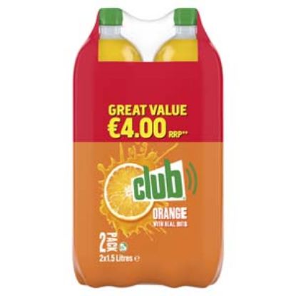 Picture of 1.5 Club Orange Twin Pack PM €4 x4 DRS